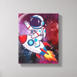 Fun Space Adventure Wall Art