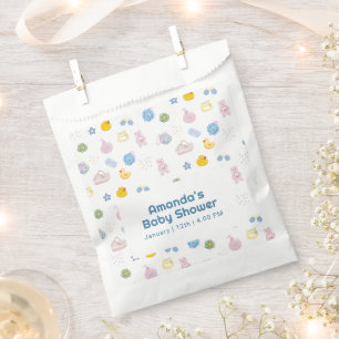 Fun Splish Splash Rubber Duck Bath Baby Shower Favour Bags