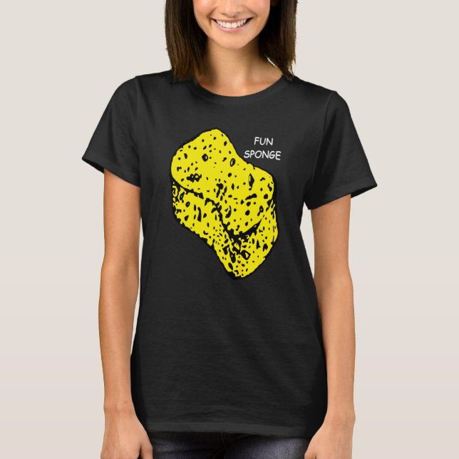 Fun Sponge Party Pooper T-Shirt (Front)