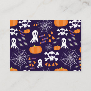 Fun Spooky Halloween Characters Business Card