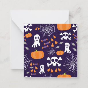 Fun Spooky Halloween Characters Card