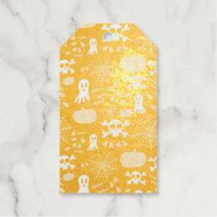 Fun Spooky Halloween Characters Gift Tags