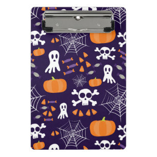Fun Spooky Halloween Characters Mini Clipboard