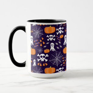 Fun Spooky Halloween Characters Mug