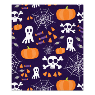 Fun Spooky Halloween Characters Photo Print