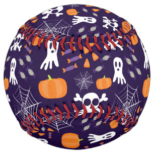 Fun Spooky Halloween Characters Softball