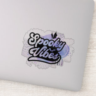 Fun, spooky Halloween quote  Sticker
