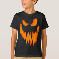 Fun Spooky Scary Pumpkin Jack O Lantern Face