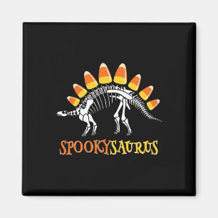 Fun Spookysaurus Candy Corn Dinosaur Halloween Tod Magnet