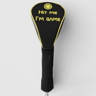 fun sports game equipment golf head cover