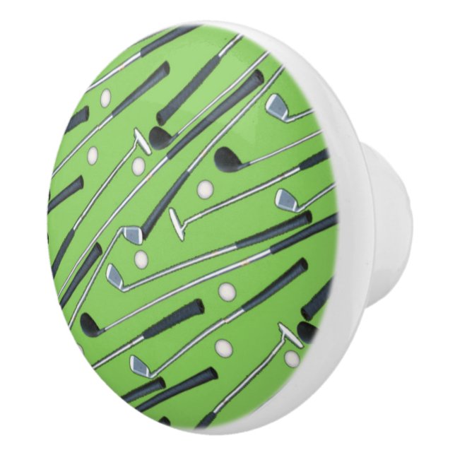 Fun Sports golf balls and clubs home decor pull (Right)