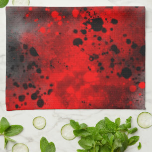 Fun spray paint effect  Tea Towel 