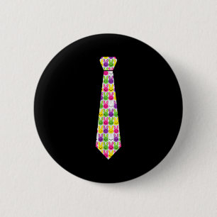 Fun spring toddler shirt funny easter tie for men 6 cm round badge