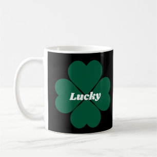 Fun St. Patty’s Shamrocks green lucky clover Coffee Mug