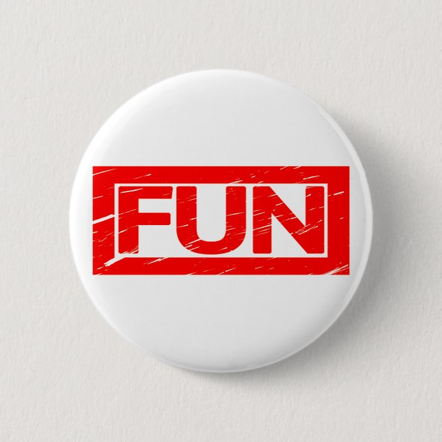 Fun Stamp 6 Cm Round Badge (Front)