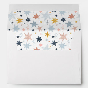 Fun Star Pattern Envelope