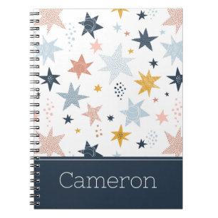 Fun Star Pattern Notebook