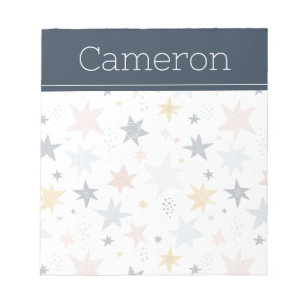 Fun Star Pattern Notepad