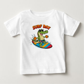 Fun Summer Beach Art Baby T-Shirt