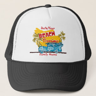Fun Summer Beach Reunion Hat
