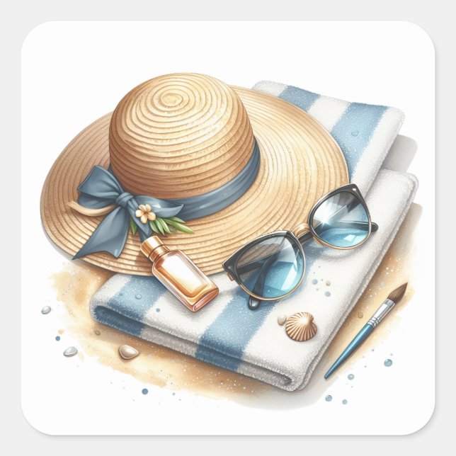 Fun  Summer  Stickers (Front)