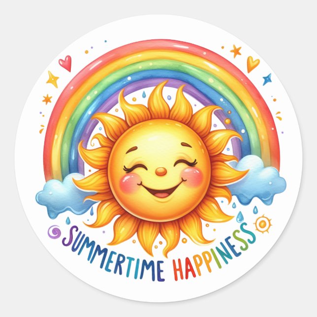Fun  Summer Stickers (Front)