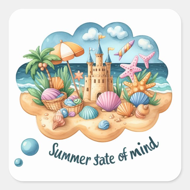 Fun  Summer  Stickers (Front)