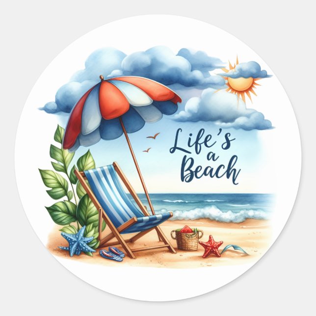 Fun  Summer  Stickers (Front)