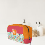 Fun Summer Stylish Monogram<br><div class="desc">Keep your cosmetics and toiletries organised on the go. Do you have employees or clients who travel frequently? A customised toiletry bag is a thoughtful gift and great way to show off your logo. These small bags are also a great giveaway for conferences and events. Share your logo on carry-on...</div>