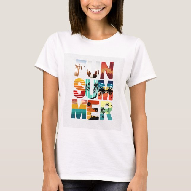 fun summer T-Shirt (Front)