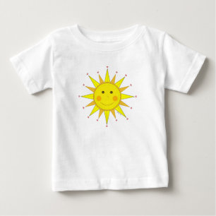 Fun Sun Ruffle Toddler Dress Baby T-Shirt