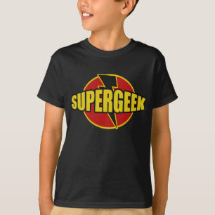 Fun SUPERGEEK Graphic TEE