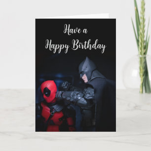 Fun Superhero Birthday Card