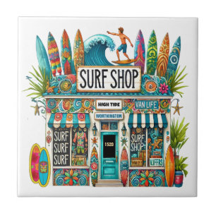 Fun Surf Shop Tile