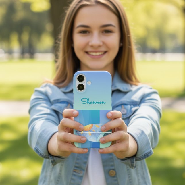 Fun Surfer girl iPhone Case (Creator Uploaded)