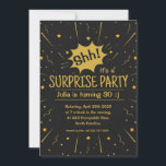 Fun surprise birthday invitations<br><div class="desc">A fun surprise birthday invitation,  full customisable front and back. Hope you enjoy it!</div>