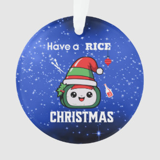 Fun Sushi Christmas Ornament