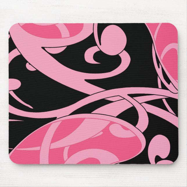 Fun swirls Mousepad (Front)