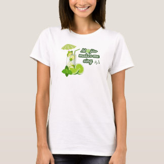 Fun T-shirt for Mojito lovers