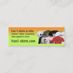 Fun T-shirts profile card