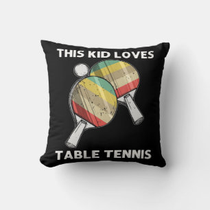 Fun Table Tennis For Kids Girls Ping Pong Ball Tea Cushion