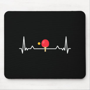 Fun Table Tennis Tee Mouse Pad