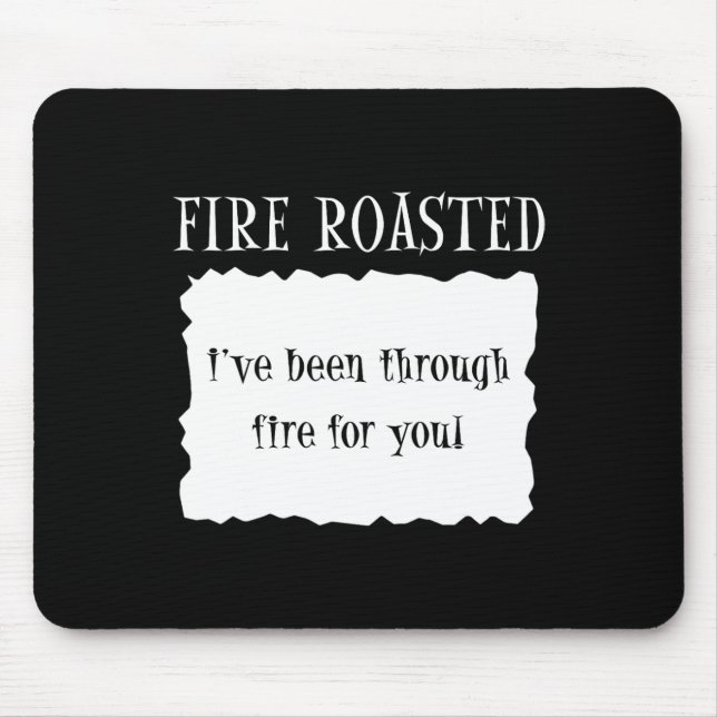 Fun Taco Sauce Group Halloween Costume Hot Fire Ro Mouse Pad (Front)