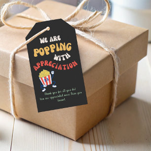 Fun Teacher Volunteer Staff Appreciation Gift Tags