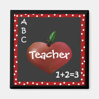 Fun teacher's magnet