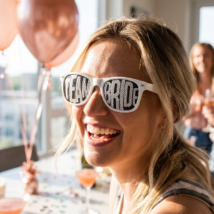 Fun Team Bride Bachelorette Party Favours Retro Sunglasses