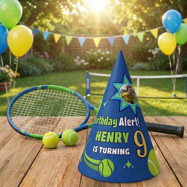 Fun Tennis Birthday Party Look For Kids Hat (Creator Uploaded)