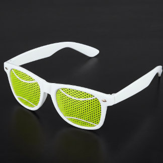 Fun Tennis Player Party Shades Sunglasses