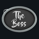 FUN, THE BOSS  BELT BUCKLE<br><div class="desc">An ideal gift for your boss or a fun gift for your partner.</div>