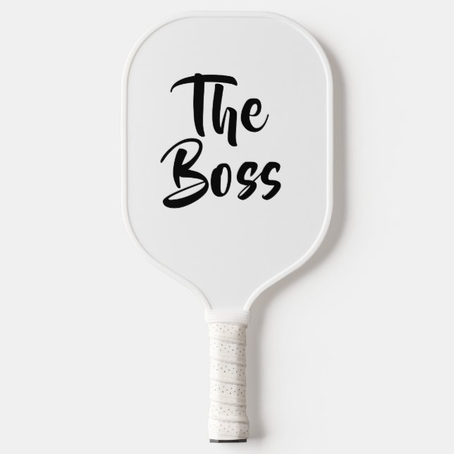 FUN, THE BOSS  PICKLEBALL PADDLE (Front)